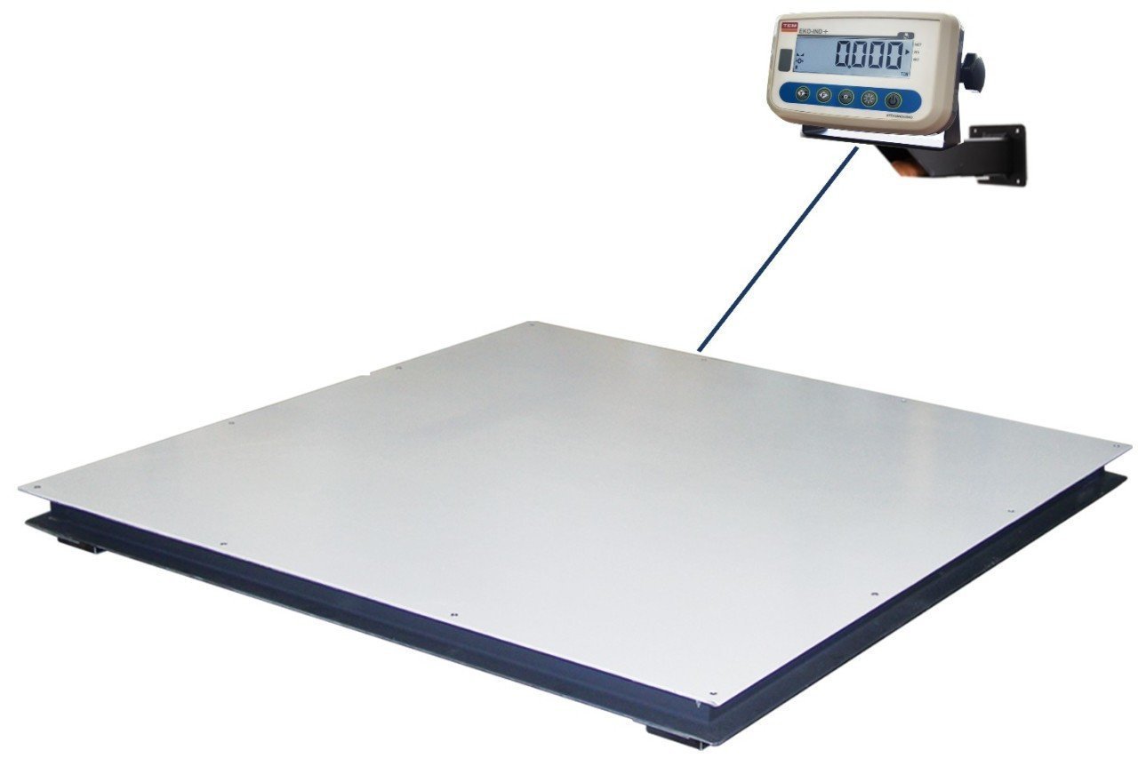 EKO-N 2000 Kg. 120x120 Tek Şase Ağır Hizmet Baskülü