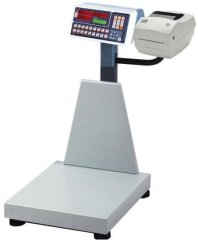 MEB-ALFA 300 Kg. 60x70 Barkodlu Baskül (Büyük Etiket)