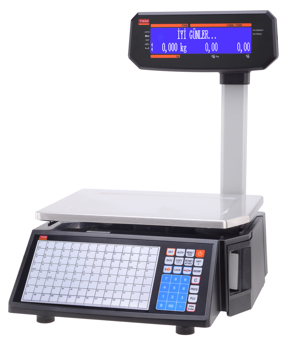 Rongta RLS-1100 30 Kg. 2/5/10 Gr. Barkodlu Terazi