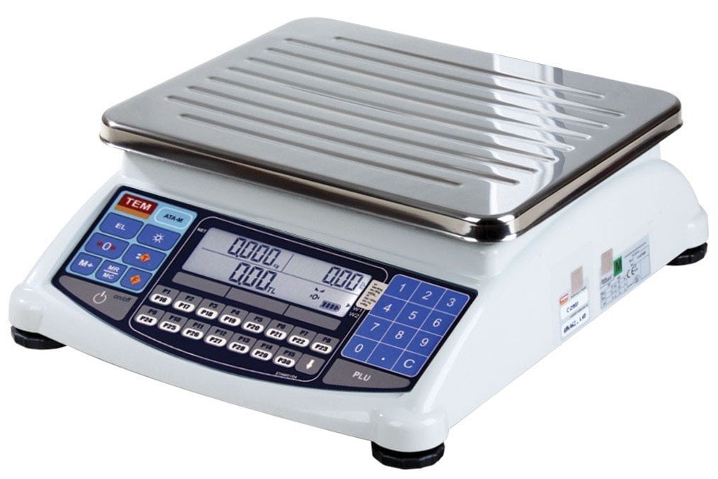 ATA-M 15 Kg. 2/5 Gr. Fiyat Hesaplamalı Terazi