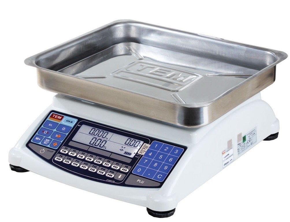 ATA-C 60 Kg. 10/20 Gr. Fiyat Hesaplamalı Terazi